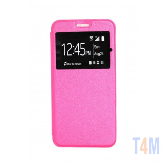 Capa Flip Candy para Samsung Galaxy A51 Rosa